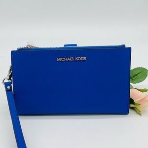 Michael Kors Large Double Zip Wallet Wristlet
